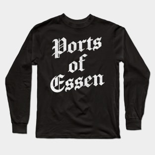 Ports Of Essen ///// IT Crowd Fan Art Design Long Sleeve T-Shirt